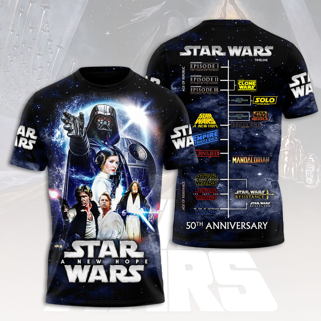 Star Wars 50th Anniversary 3D Apparel – HOATT17847