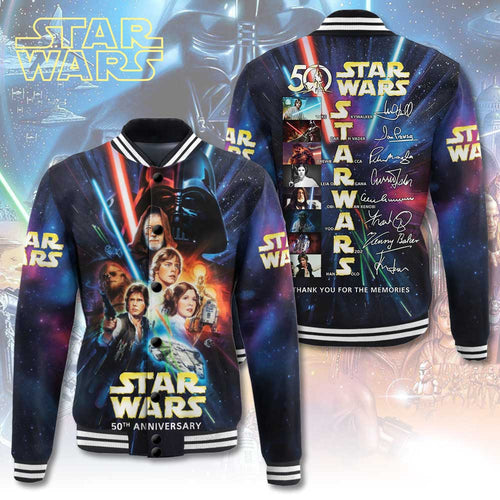 Star Wars 50th Anniversary Varsity Jacket – TMTHU6386