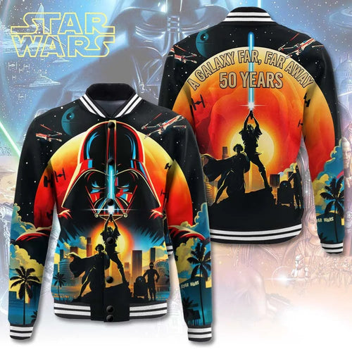 Star Wars 50th Anniversary Varsity Jacket – TMTHU9380