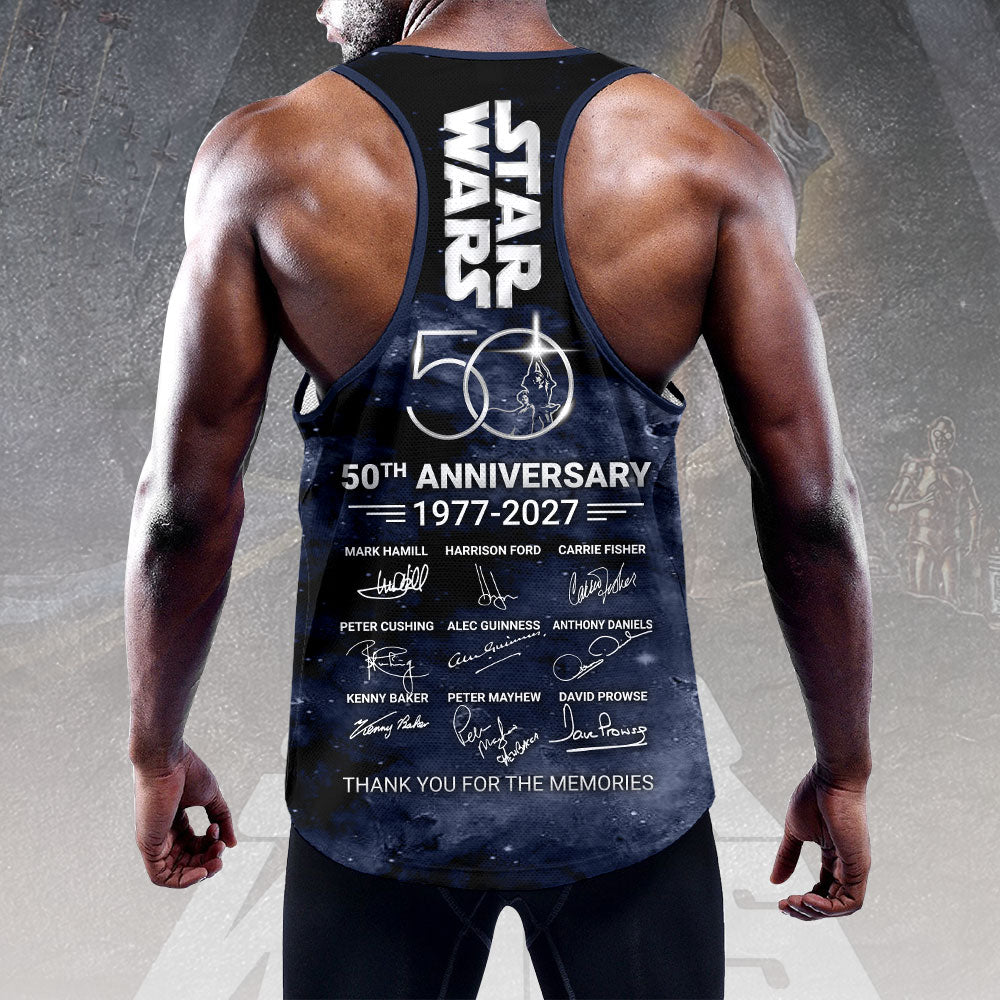 Star Wars 50th Anniversary Y-Back Muscle Tank Top – HOATT16404