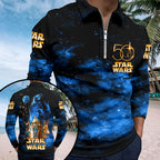 Star Wars 50th Anniversary Zip Polo Shirt – HOATT16581