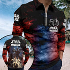 Star Wars 50th Anniversary Zip Polo Shirt – HOATT17286