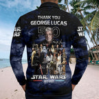 Star Wars 50th Anniversary Zip Polo Shirt – HOATT17443