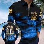 Star Wars 50th Anniversary Zip Polo Shirt – HOATT17577