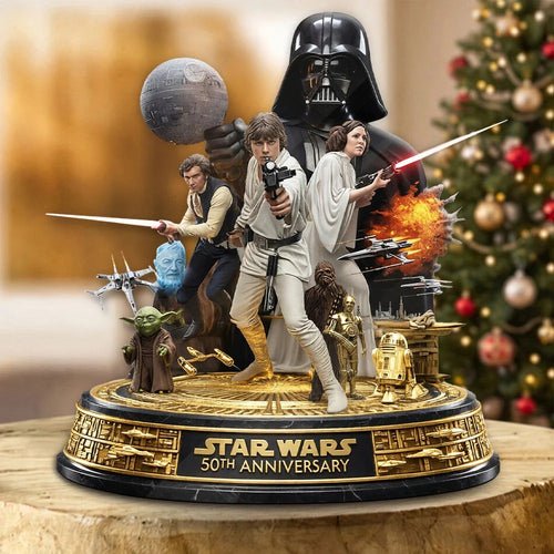 Star Wars 50th Anniversary Custom Shape Acrylic Plaque – TMTHU9800