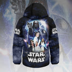 Star Wars 50th Anniversary Thickened Down Hooded Jacket – HOATT13768