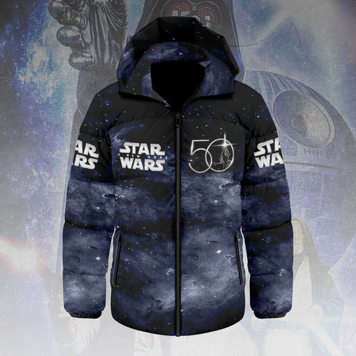 Star Wars 50th Anniversary Thickened Down Hooded Jacket – HOATT13768