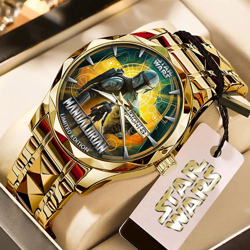 Star Wars Alloy Luxury Quartz Watch – TMTHU6676