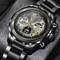 Star Wars Black Stainless Steel Watch – TMTHU7292