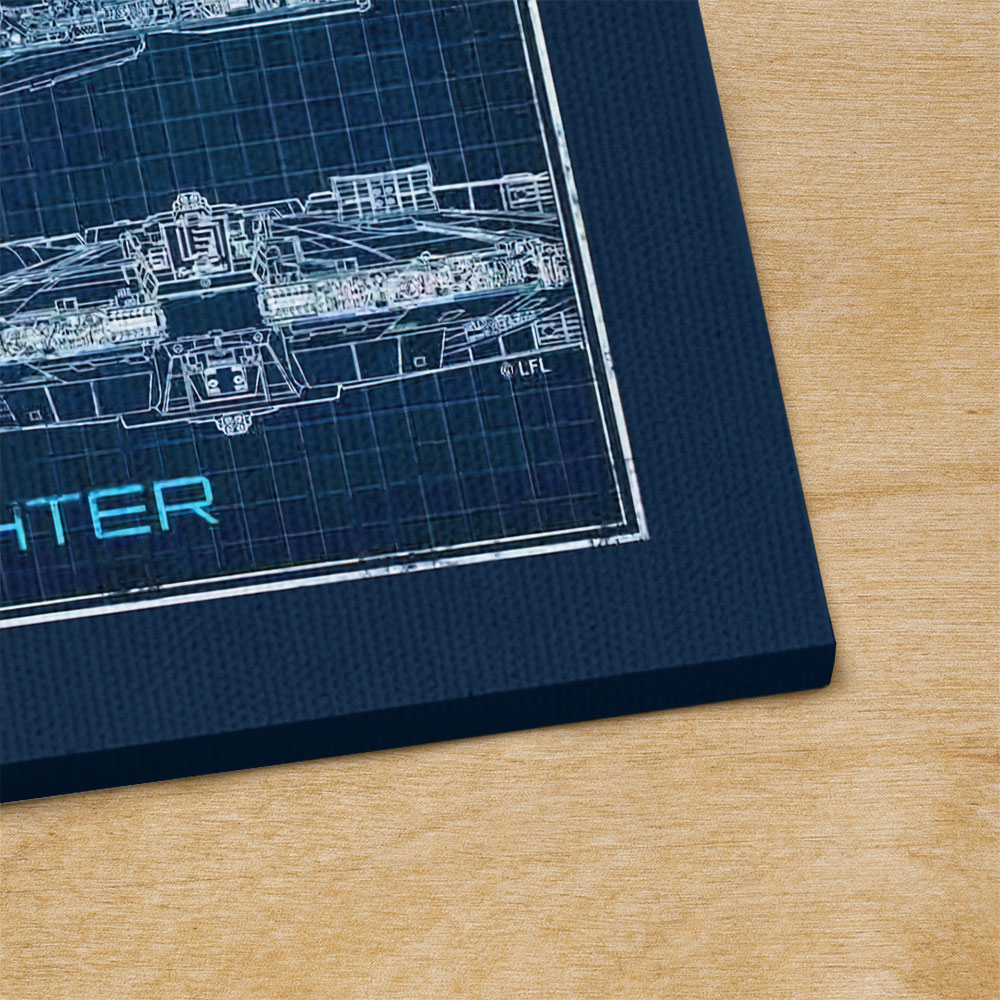 Star Wars Rectangle Canvas With Inner Frame – HOATT19116