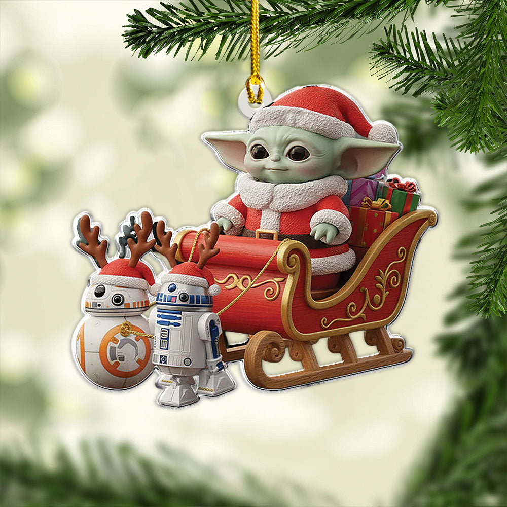 Star Wars Custom Shape 2-sided Acrylic Ornament – MAITM13418