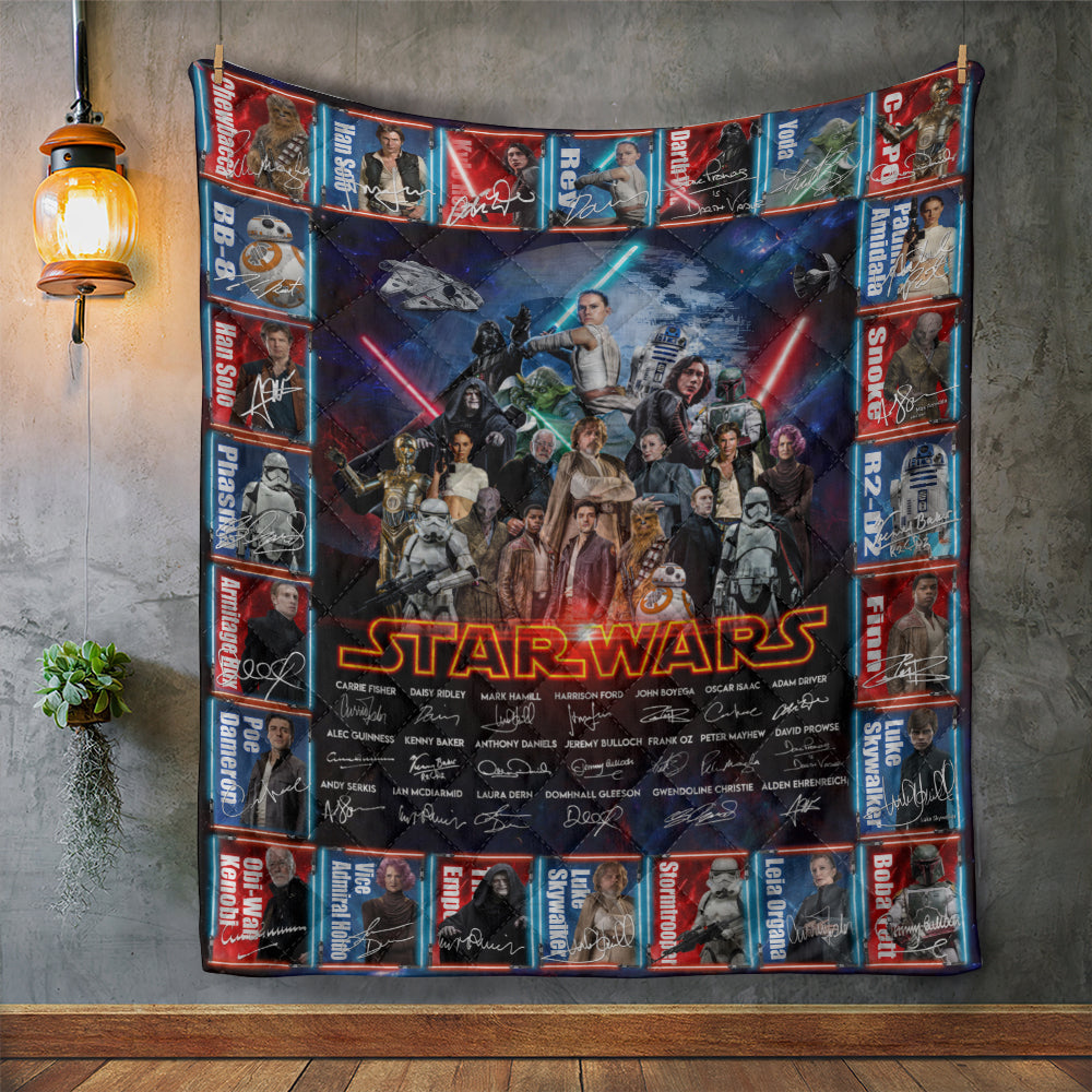Star Wars Quilt Blanket – TMTHU7363
