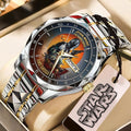 Star Wars: The Mandalorian and Grogu Alloy Luxury Quartz Watch – TMTHU6678