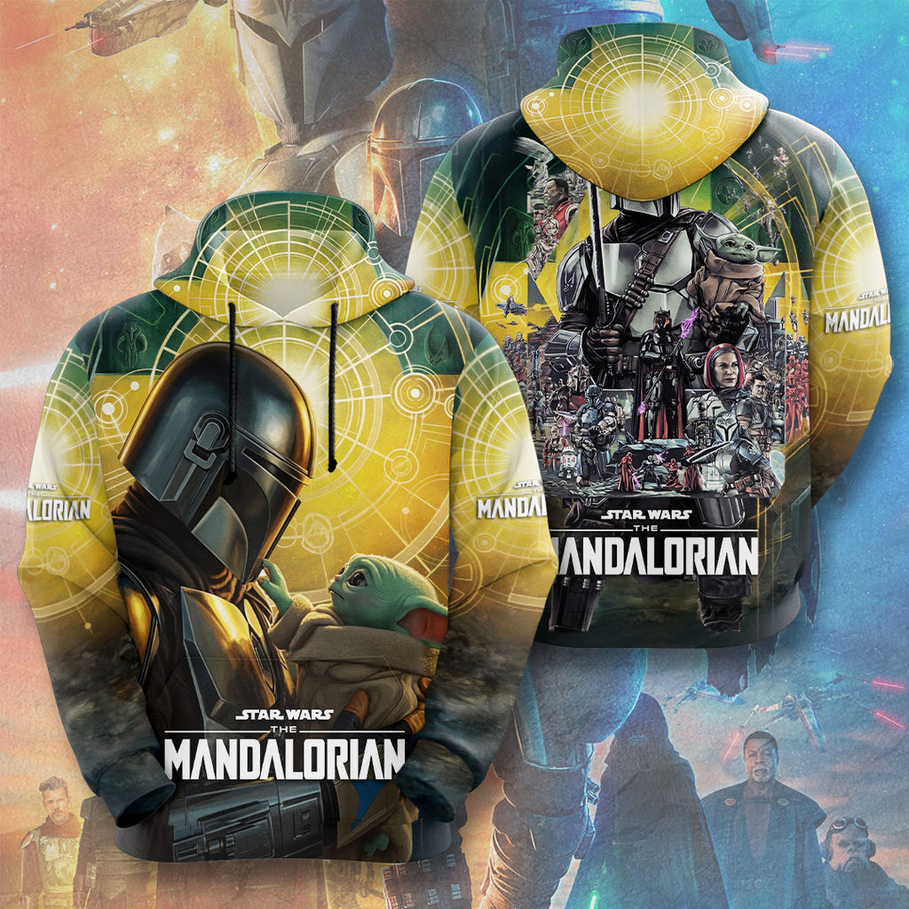 Star Wars x Mandalorian 3D Apparel – TMTHU6450