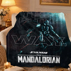 Star Wars x The Mandalorian Fleece Blanket – TMTHU8652
