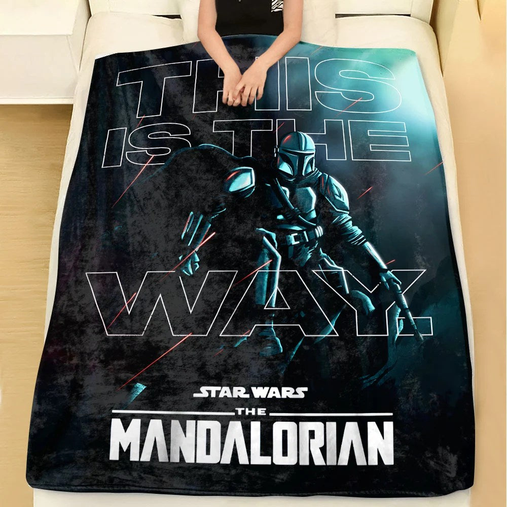 Star Wars x The Mandalorian Fleece Blanket – TMTHU8652
