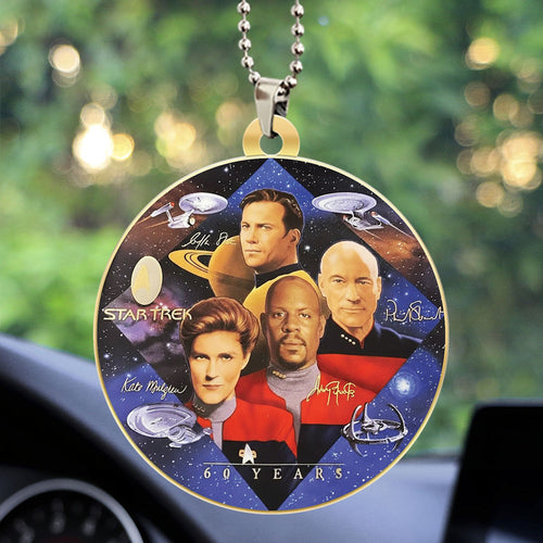 Star Trek Custom Shape 2-sided Acrylic Car Ornament – HOATT13635