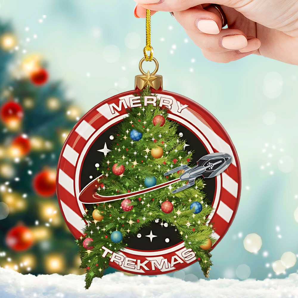 Star Trek Custom Shape 2-sided Acrylic Ornament – TMTHU2177