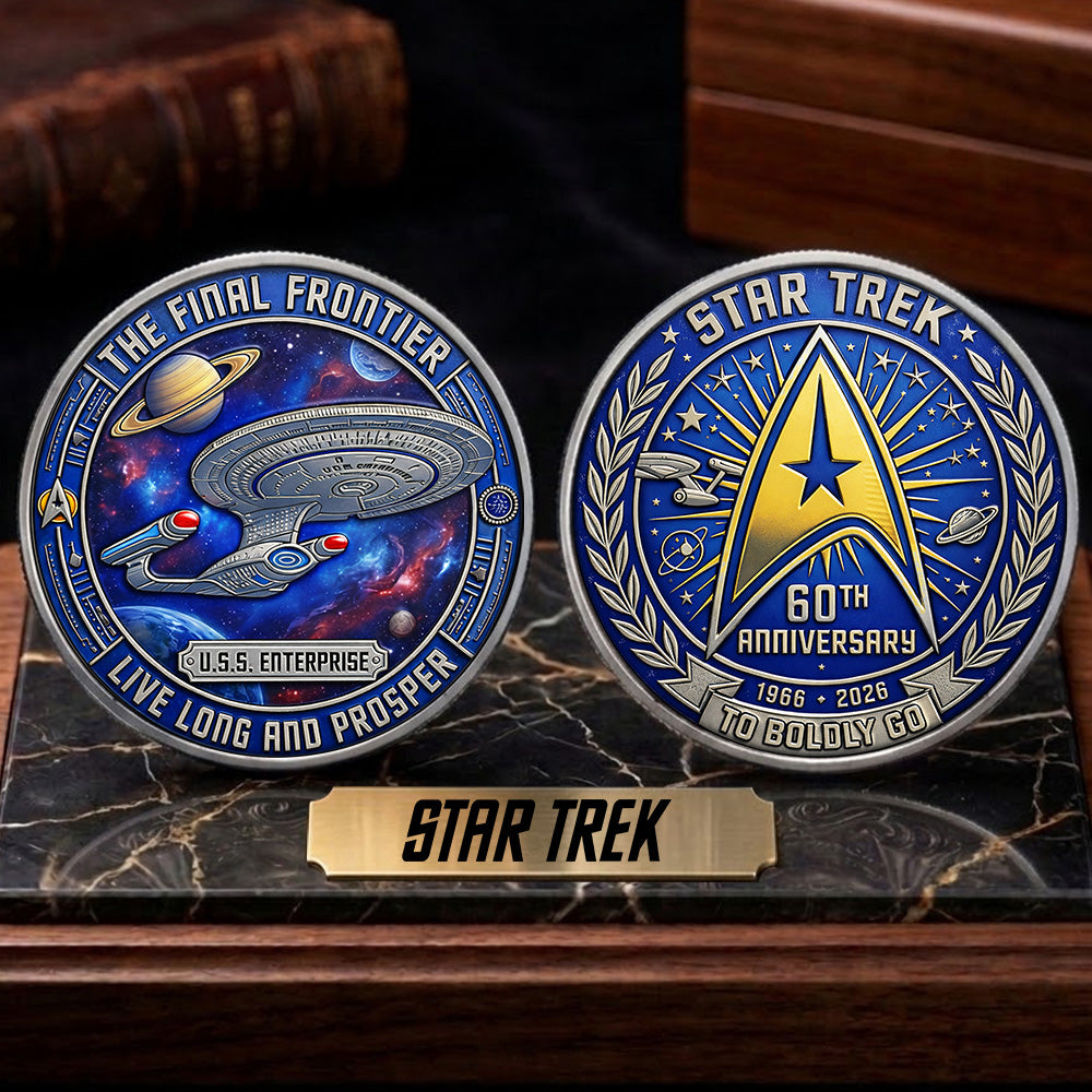 Star Trek 60th Anniversary Commemorative Coin – GNE5407