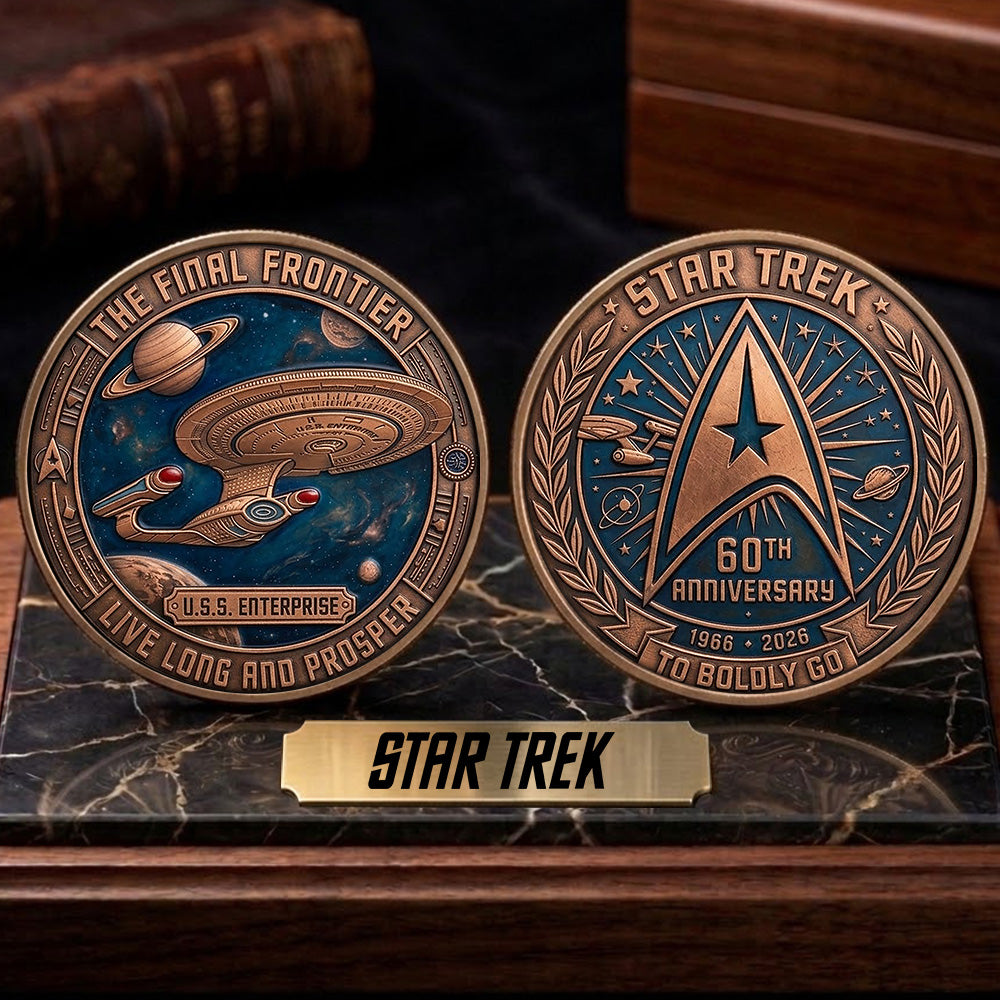 Star Trek 60th Anniversary Commemorative Coin – GNE5407