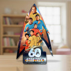 Star Trek 60th Anniversary Custom Shape Acrylic Plaque – GNE5206