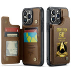 Personalized Star Trek 60th Anniversary Leather Wallet Phone Case – VANDH4009