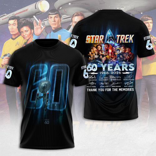 Star Trek 60th Anniversary 3D Apparel – TANTN21253