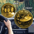 Star Trek 60th Anniversary Custom shape 2-sided Acrylic Car Ornament – MAITM14935