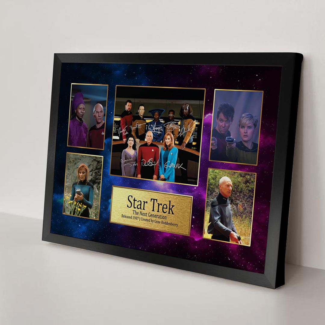 Star Trek: The Next Generation Rectangle Canvas With Inner Frame – HOATT17332