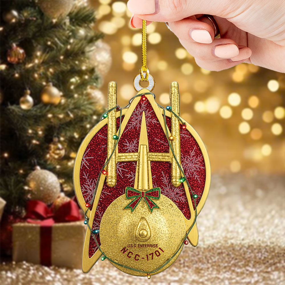 Star Trek: The Original Series Custom Shape 2-sided Acrylic Ornament – HOATT13573