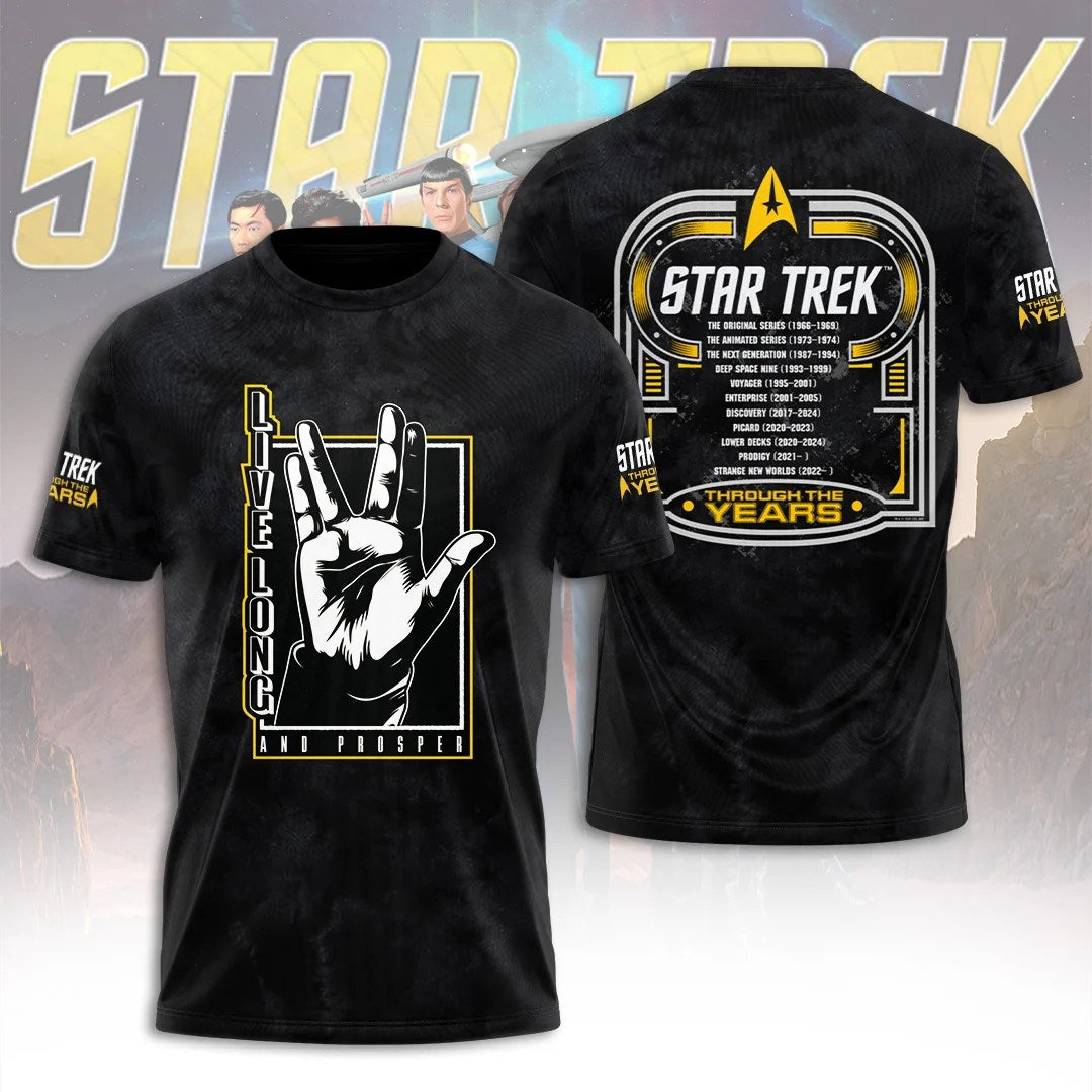 Star Trek Through The Years 3D Apparel – TANTN25122