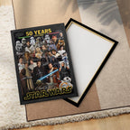 Star Wars 50th Anniversary Rectangle Canvas With Inner Frame – HOATT16721