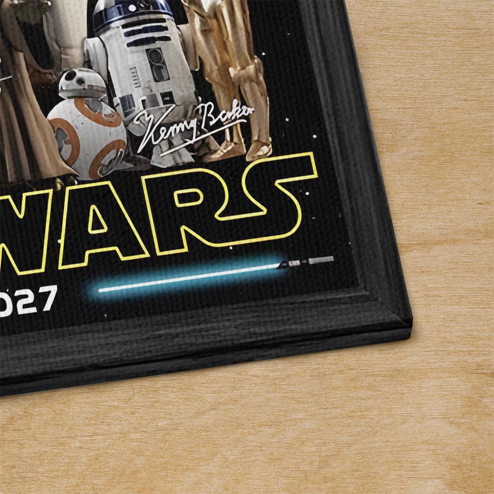 Star Wars 50th Anniversary Rectangle Canvas With Inner Frame – HOATT16723