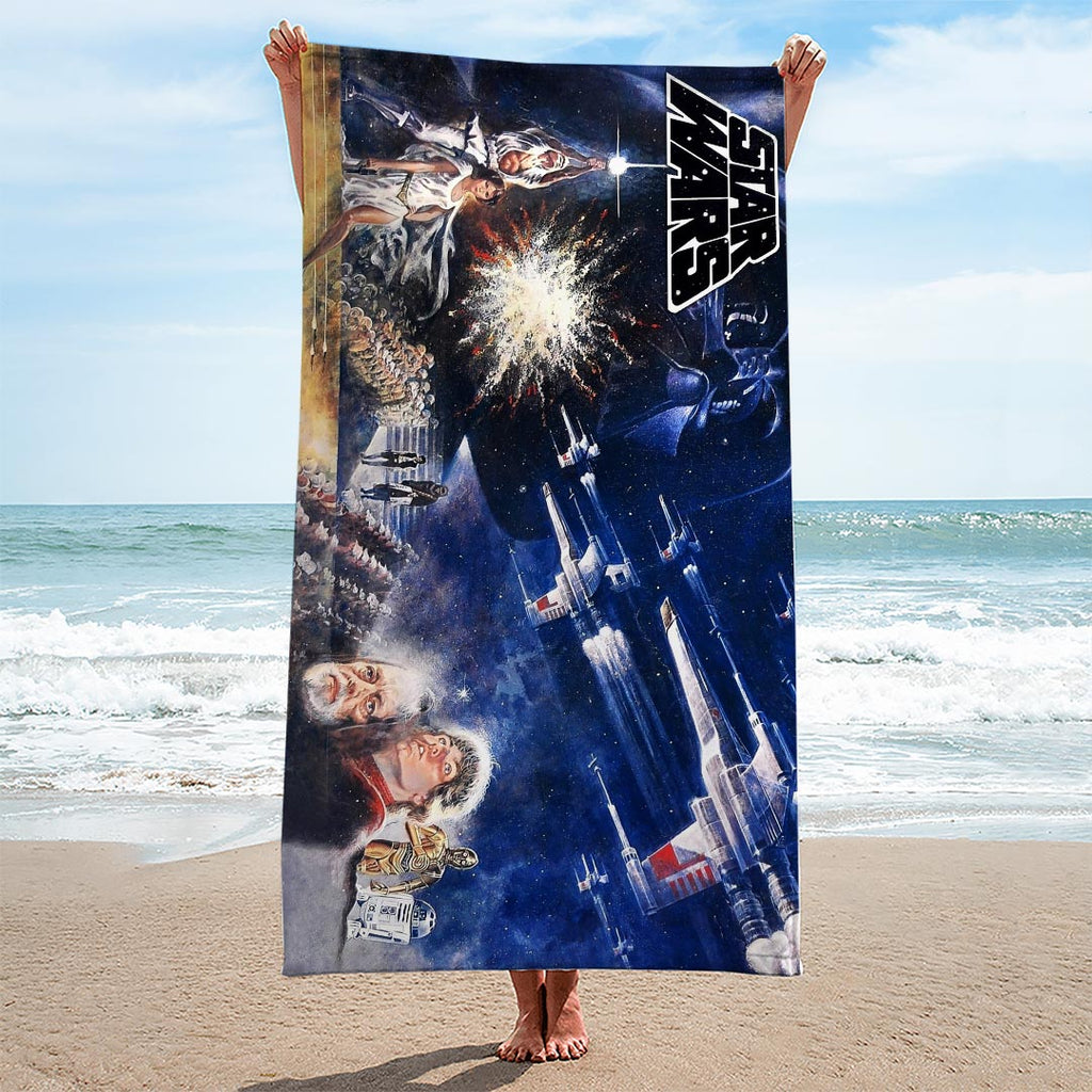 Star Wars Rectangle Beach Towel – HOATT17603