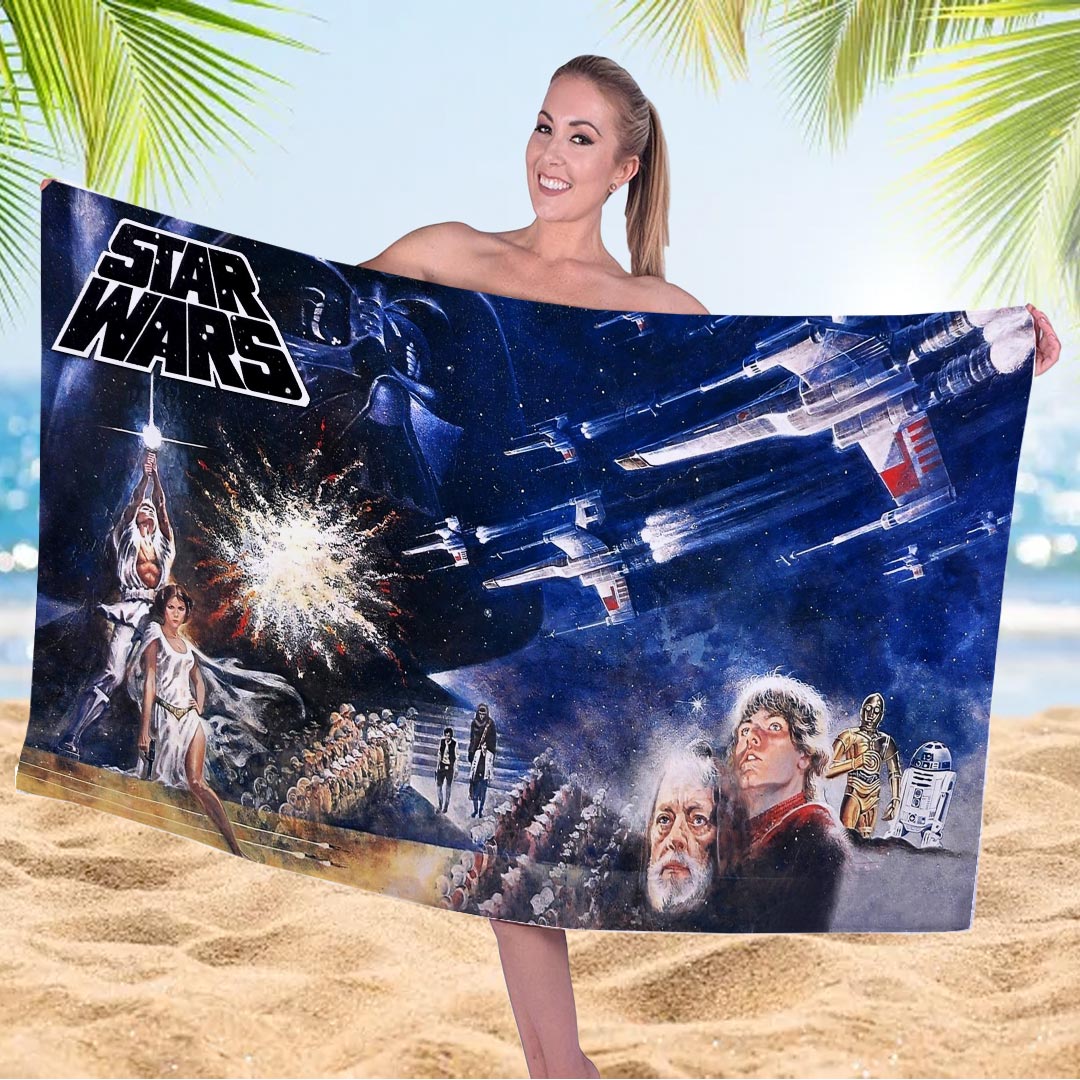 Star Wars Rectangle Beach Towel – HOATT17603