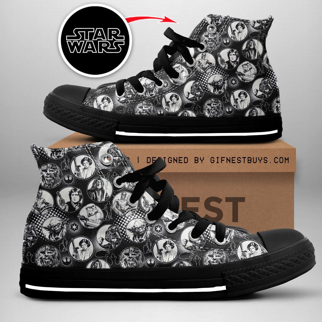 Star Wars High Top Canvas Shoes – GNE 330