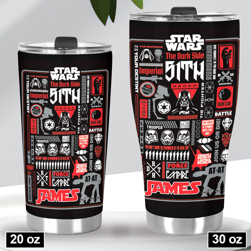 Personalized Star Wars Tumbler Cup – GNE 452