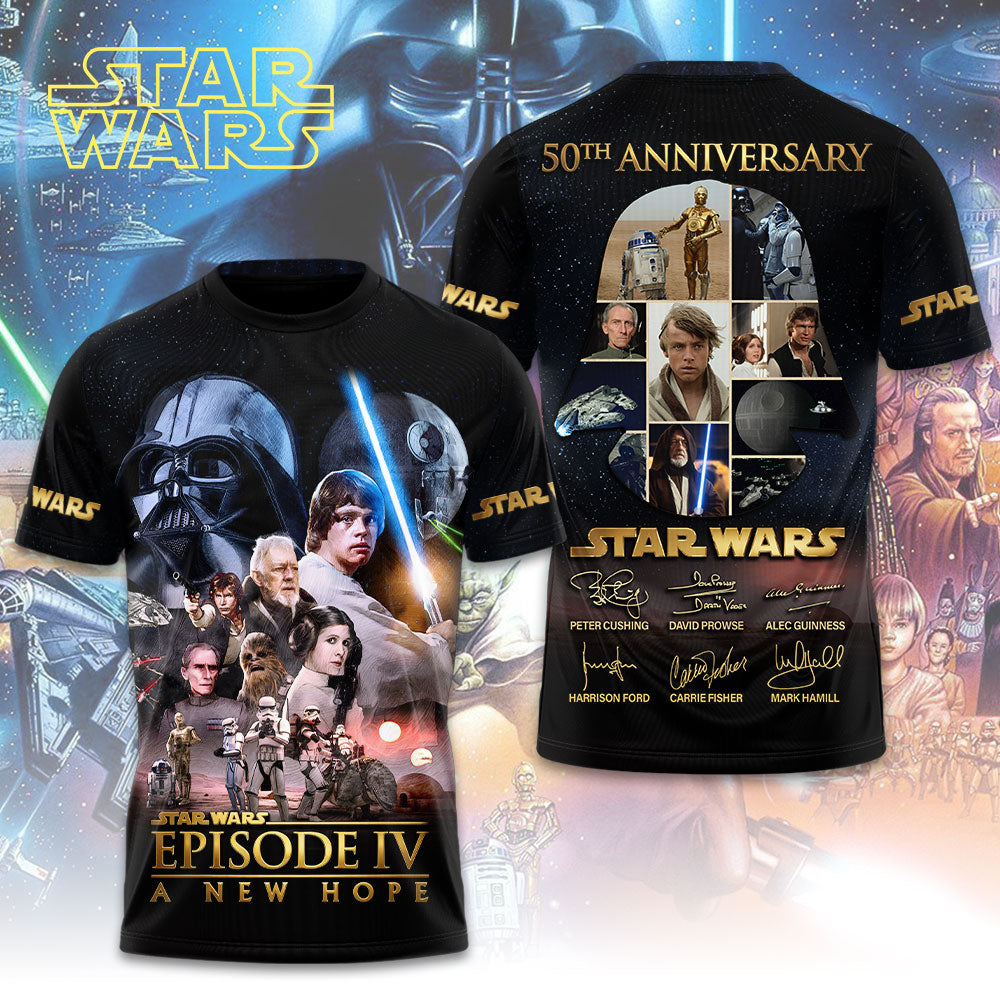 Star Wars 50th Anniversary 3D Apparel – TMTHU7114