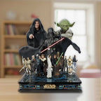 Star Wars 50th Anniversary Custom Shape Acrylic Plaque – TMTHU4072