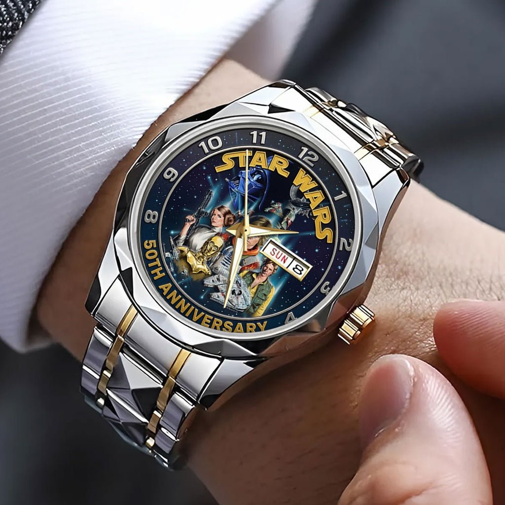 Star Wars 50th Anniversary Alloy Luxury Quartz Watch – TMTHU7124