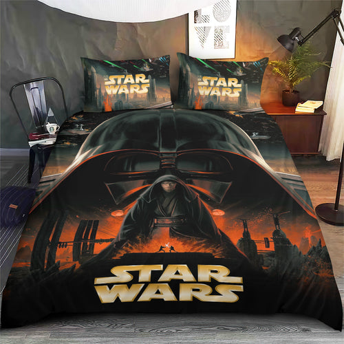 Star Wars 50th Anniversary 3-Piece Duvet Bedding Set – GNE7027