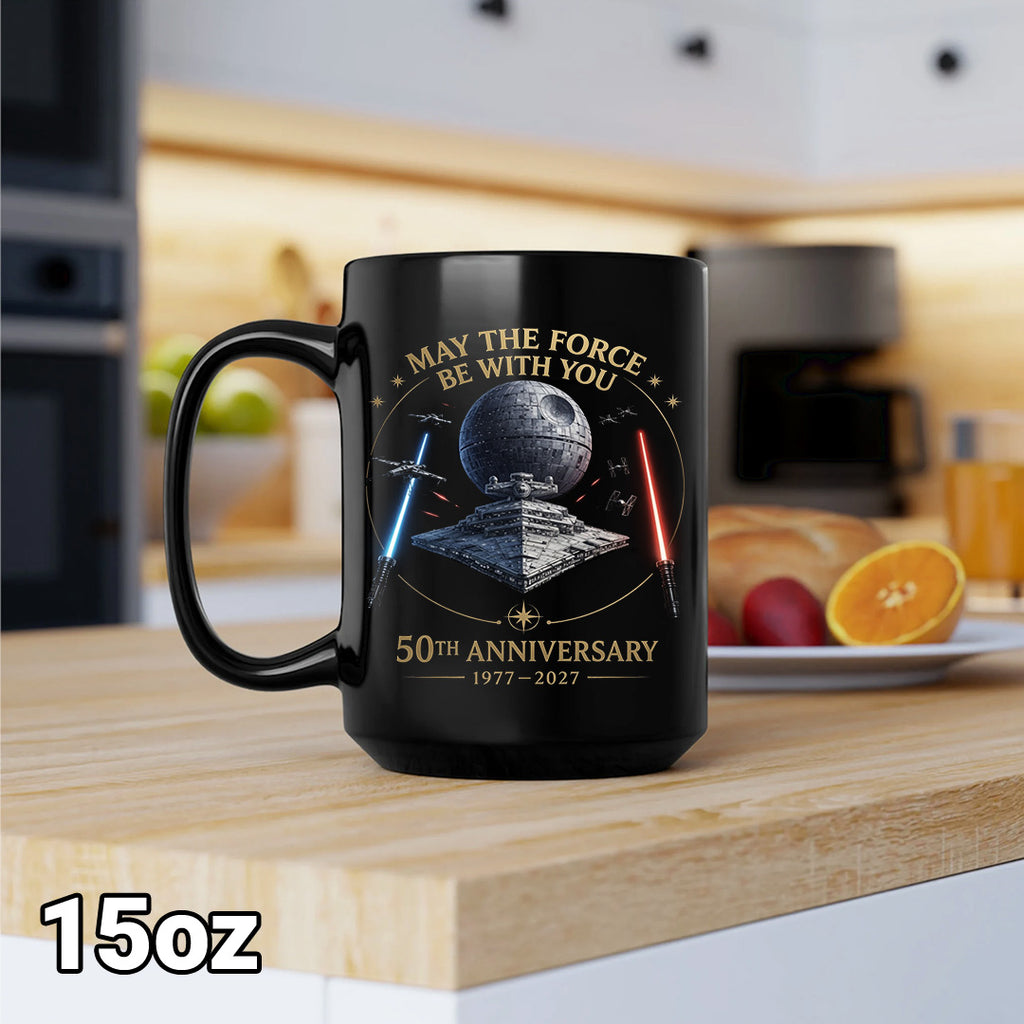 Star Wars 50th Anniversary Ceramic Mug – TANTN23899