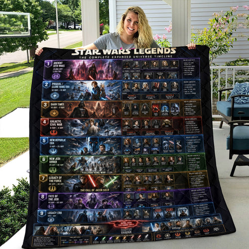 Star Wars 50th Anniversary Quilt Blanket – GNE6702