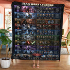 Star Wars 50th Anniversary Quilt Blanket – GNE6702