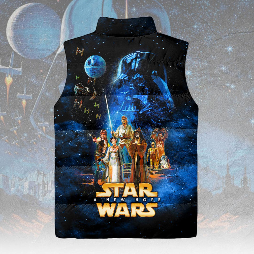 Star Wars 50th Anniversary 3D Sleeveless Down Jacket – HOATT15194
