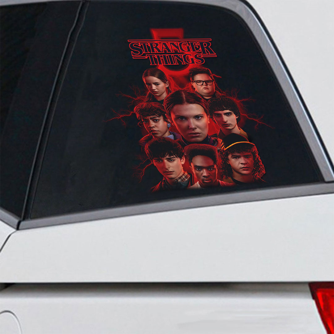 Stranger Things 3D Car Sticker – GNENEW742