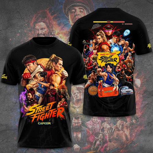 Street Fighter 2026 3D Apparel – GNE9129