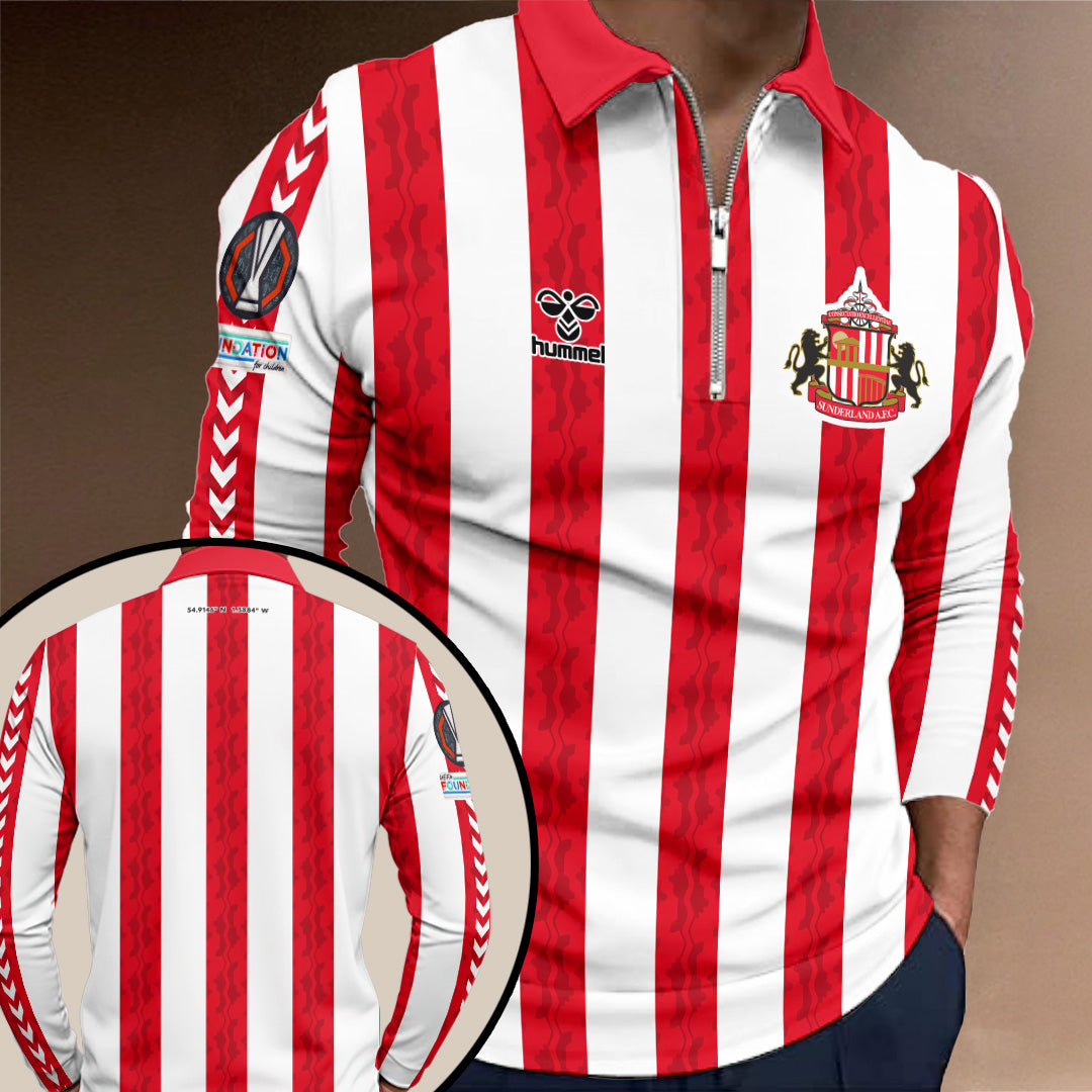Sunderland Zip Polo Shirt – TANTN24604