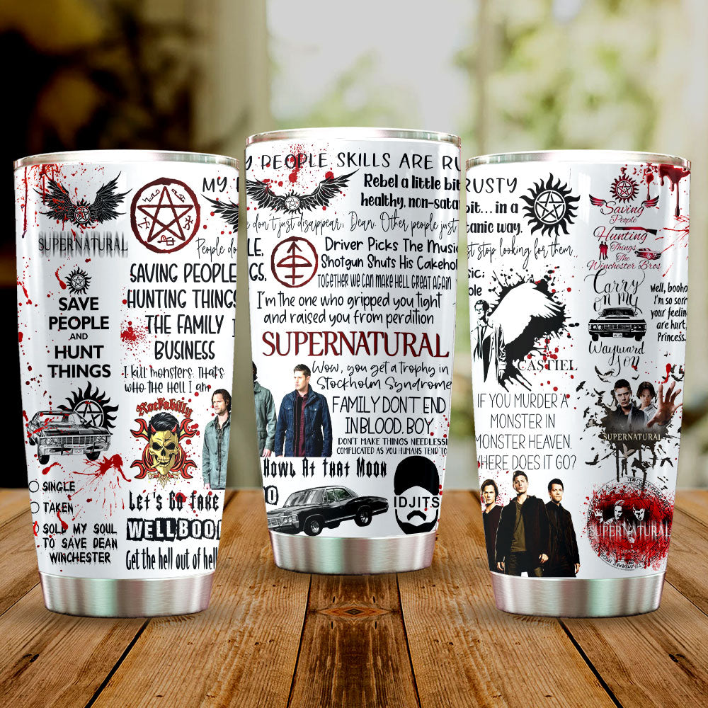 Supernatural Tumbler Cup – GNE 916.1