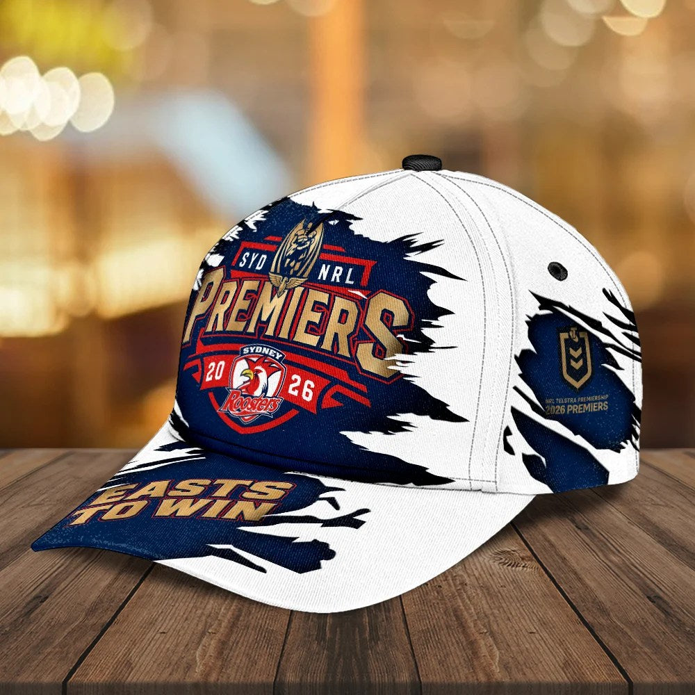 Sydney Roosters 2026 NRL Premiers Classic Cap – MAITM15316